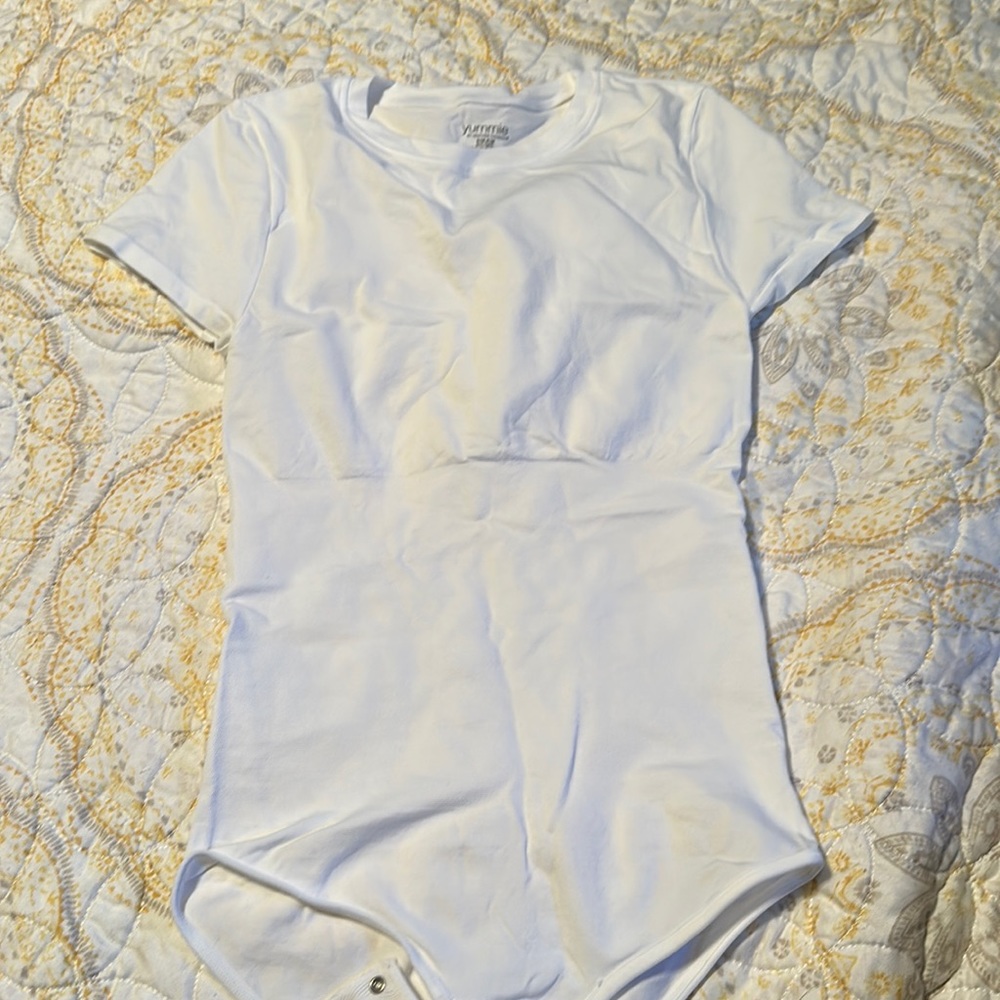 Yummie white bodysuit